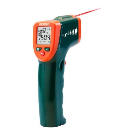 Flir Commercial Systems Extech 12:1 Mini Infrared Thermometer W/Type K Input IR267